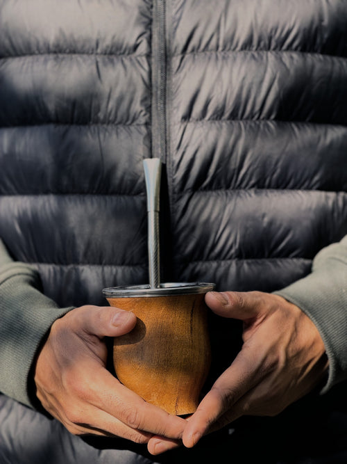 Mate de Algarrobo Viajero | Artesanal y Compacto